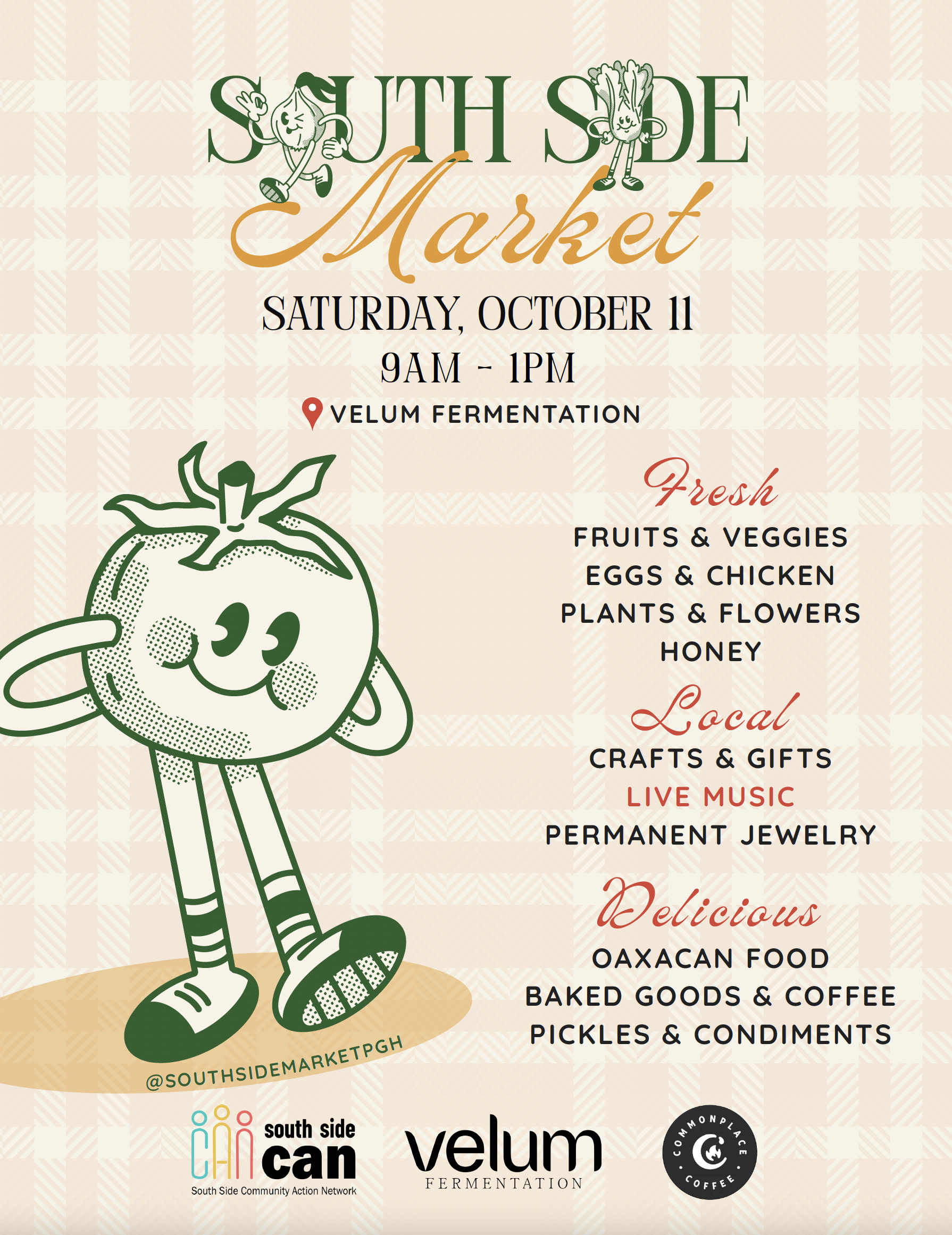 flyer South Side Market